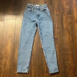 Zara mom jeans size 0